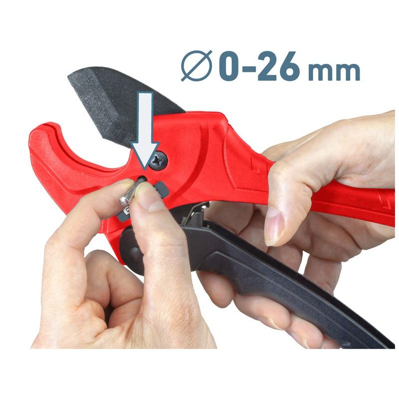 EXTOL PREMIUM NŮŽKY NA PLASTOVÉ TRUBKY, O 0-42MM, TROJÚHEL. BŘIT, 8848004 - NŮŽKY NA PLASTOVÉ TRUBKY (PPR) - RUČNÍ NÁŘADÍ