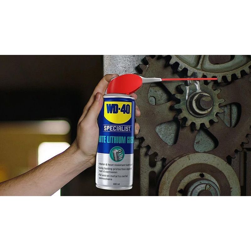 VYSOCE ÚČINNÁ BÍLÁ LITHIOVÁ VAZELÍNA WD-40 SPECIALIST, 400ML - OLEJE VE SPREJI - PŘÍSLUŠENSTVÍ