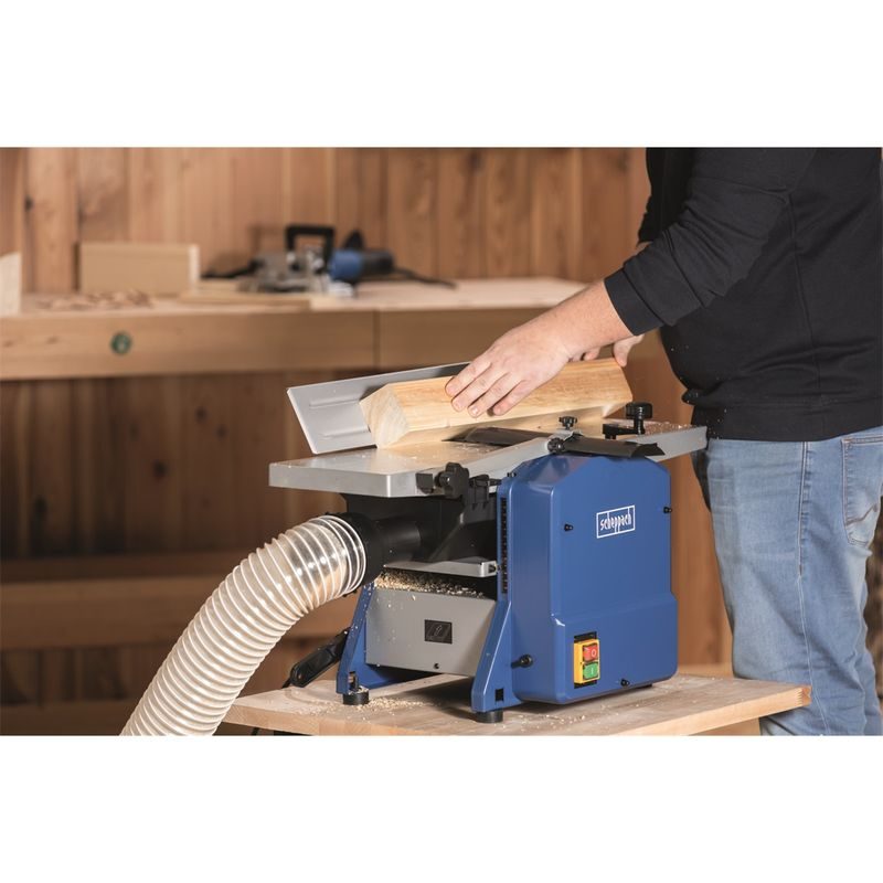 SCHEPPACH HMS 850 PROTAHOVAČKA/HOBLOVKA - HOBLOVKY-SROVNÁVAČKY - DŘEVOOBRÁBĚCÍ STROJE