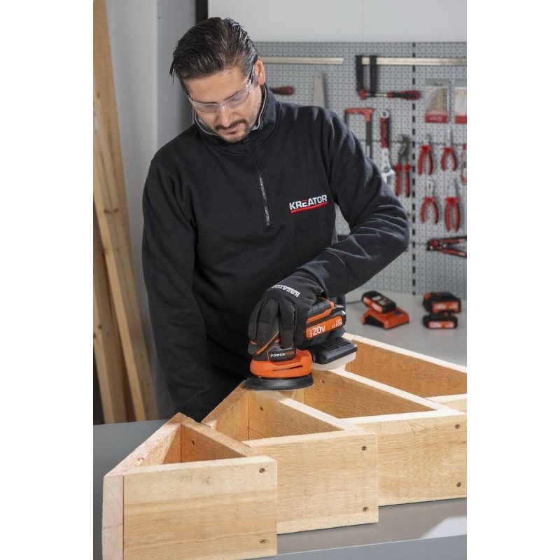 POWERPLUS POWDP5020 AKU VIBRAČNÍ DELTA BRUSKA 20V (BEZ AKU) - AKU BRUSKY - AKU NÁŘADÍ