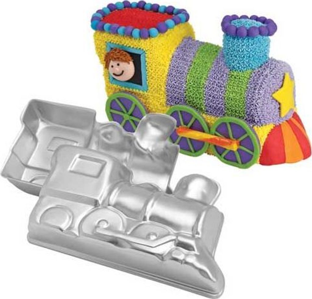 Ošatky.com - Dortová forma Mašinka (lokomotiva, vláček) 3D - Wilton - Formy  na dorty, buchty a koláče - - doprava zdarma