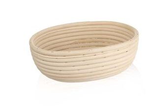 Ošatka rattan oválná 24x18,5x9 cm