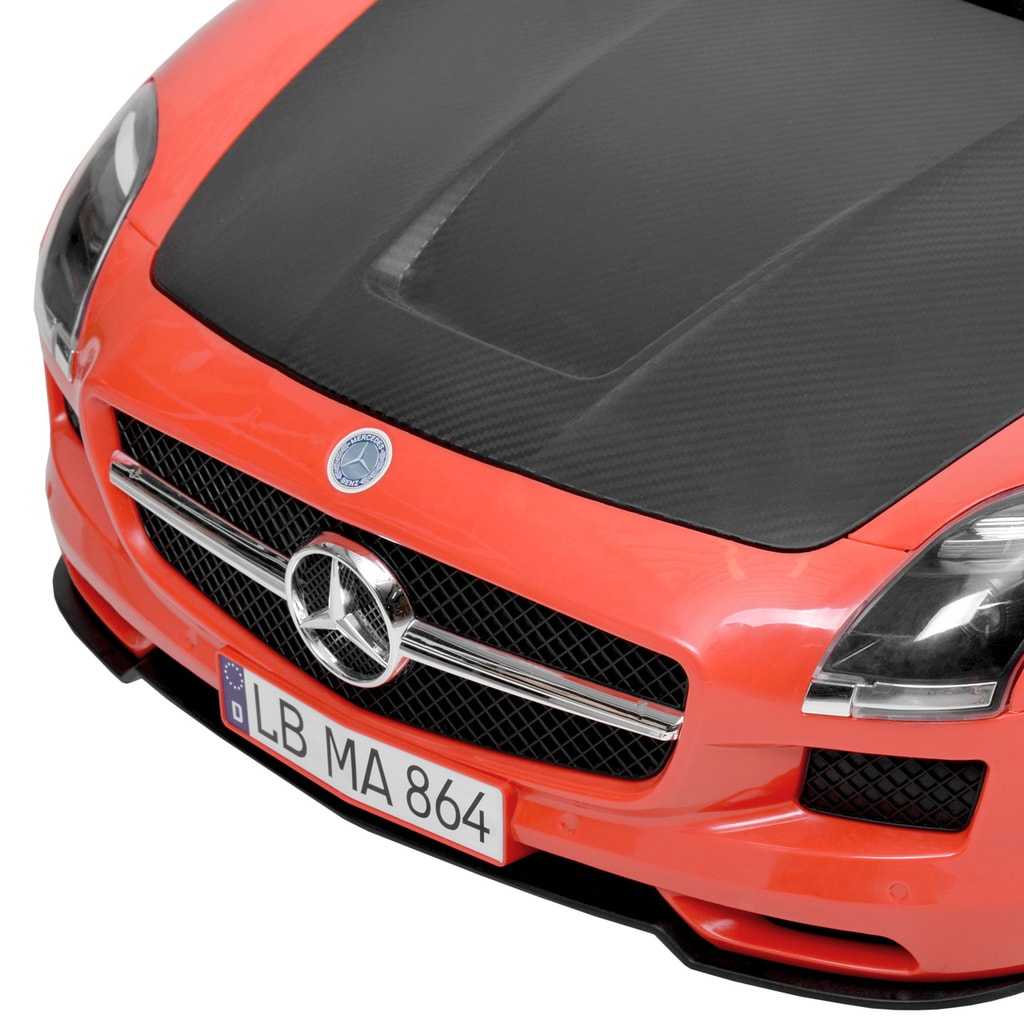 MERCEDES BENZ SLS-AMG RED - akumulátorové autíčko - vozítko | HECHT