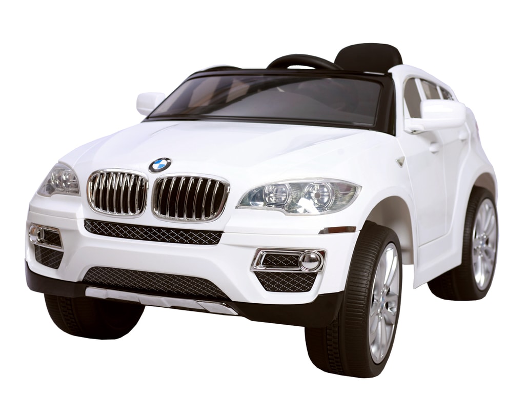 BMW X6 - WHITE - akumulátorové autíčko - vozítko | HECHT