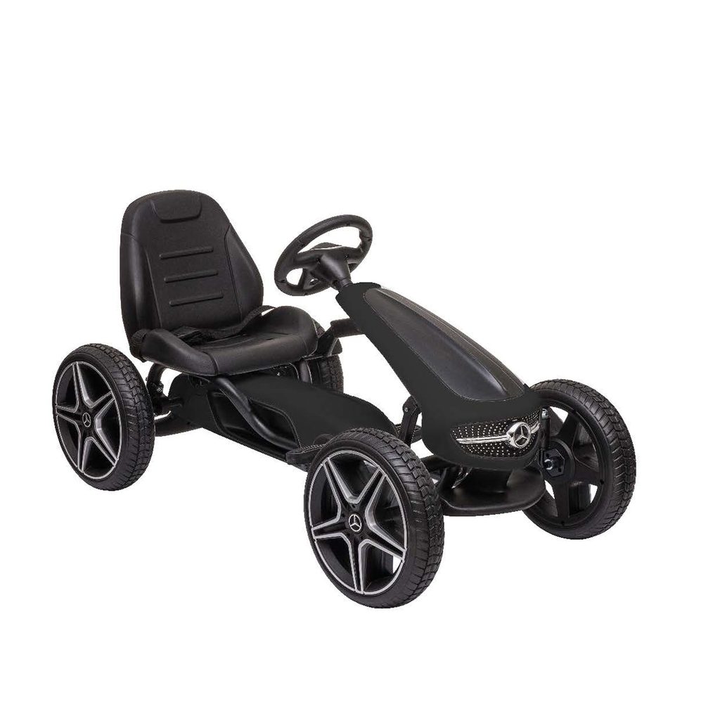 MERCEDES BENZ PEDAL GO KART BLACK - šlapací autíčko | Šlapadla | Dětské  hračky | HECHT