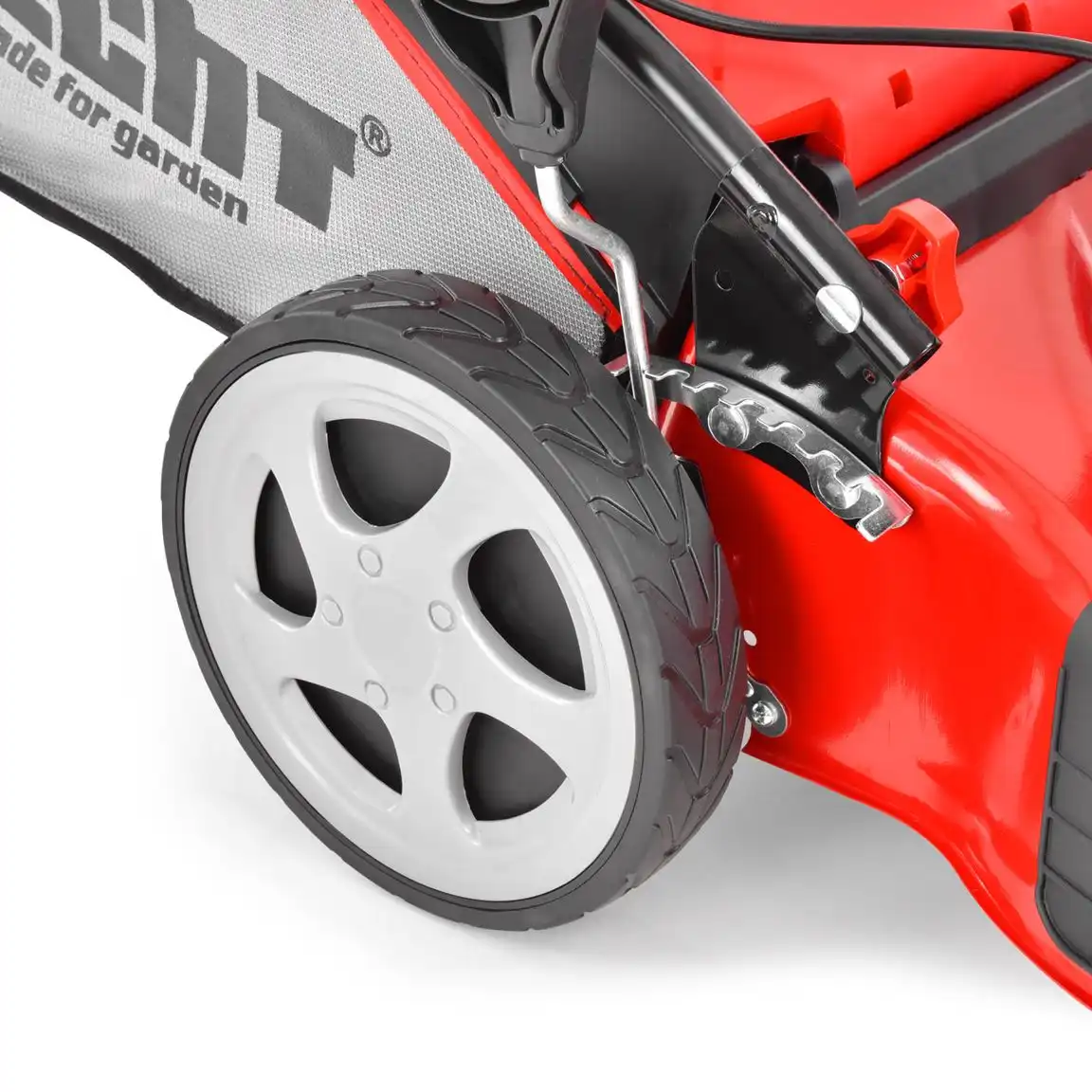 Centrální nastavení výšky a velká kola