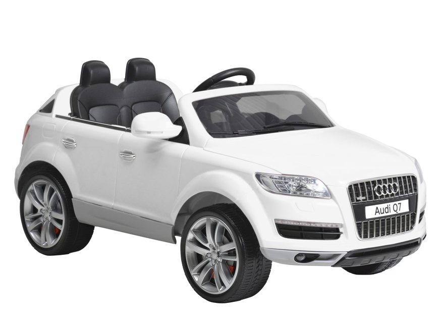 AUDI Q7 AU716 WHITE - akumulátorové autíčko - vozítko | Akumulátorová |  Vozítka, Dětské hračky | HECHT