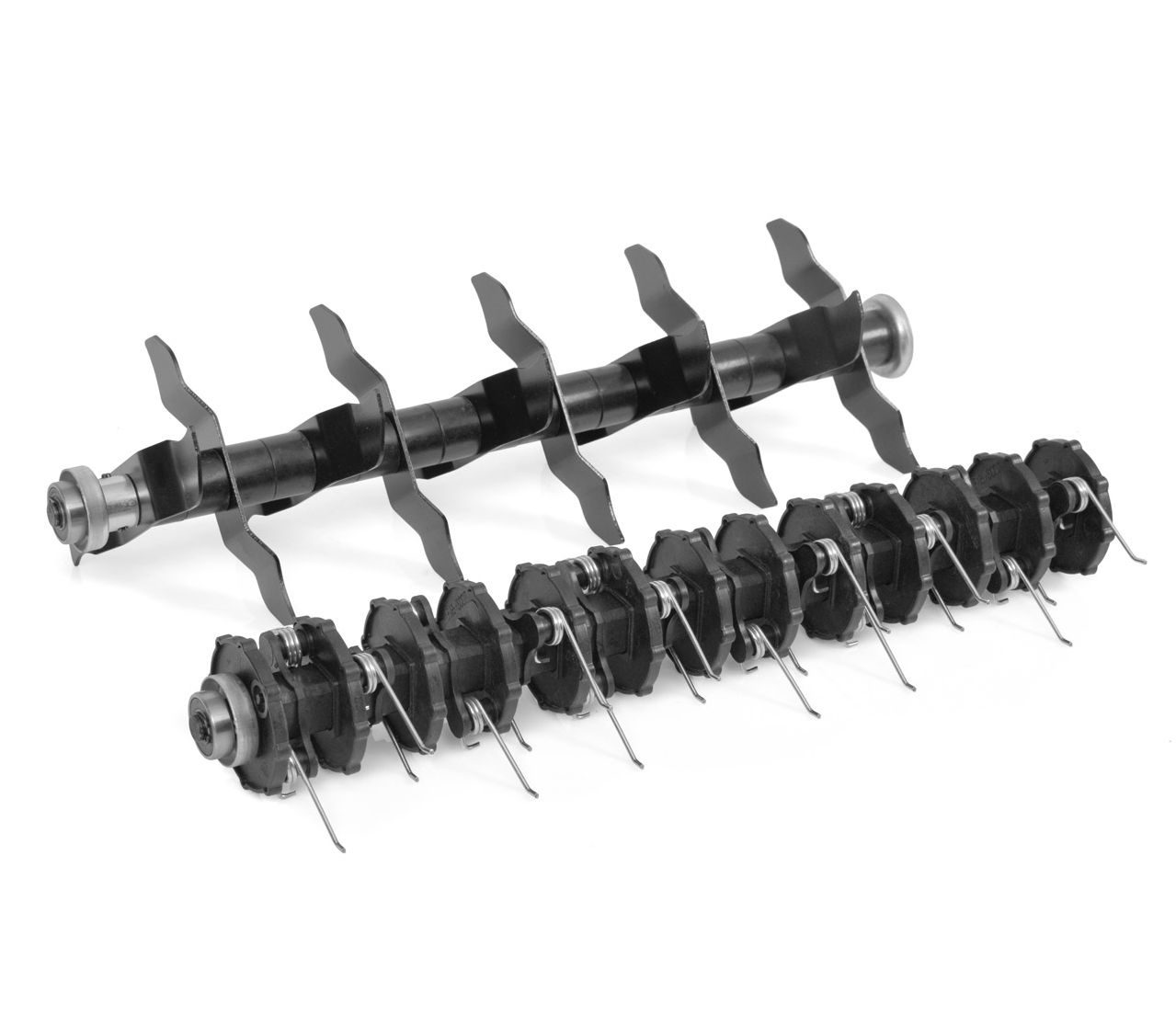 Válce vertikutátoru - nožový a drátkový