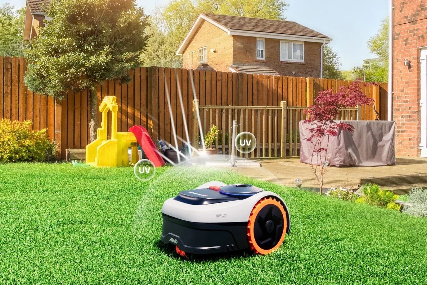UV-resistant mower body