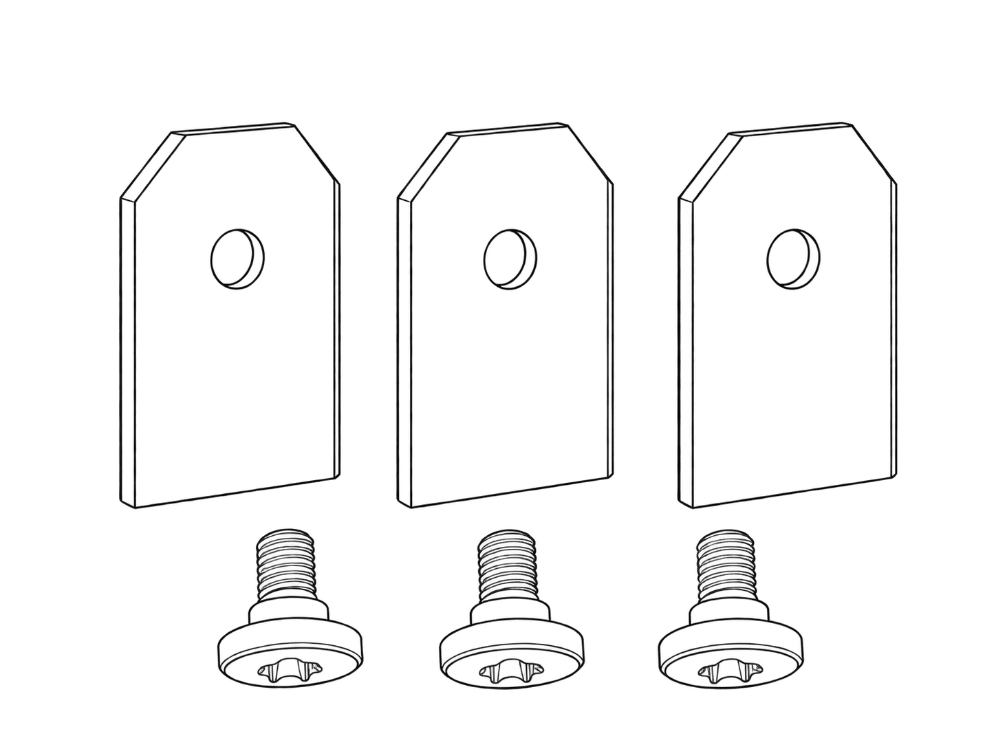 Replacement blades PLUS – 12 pcs