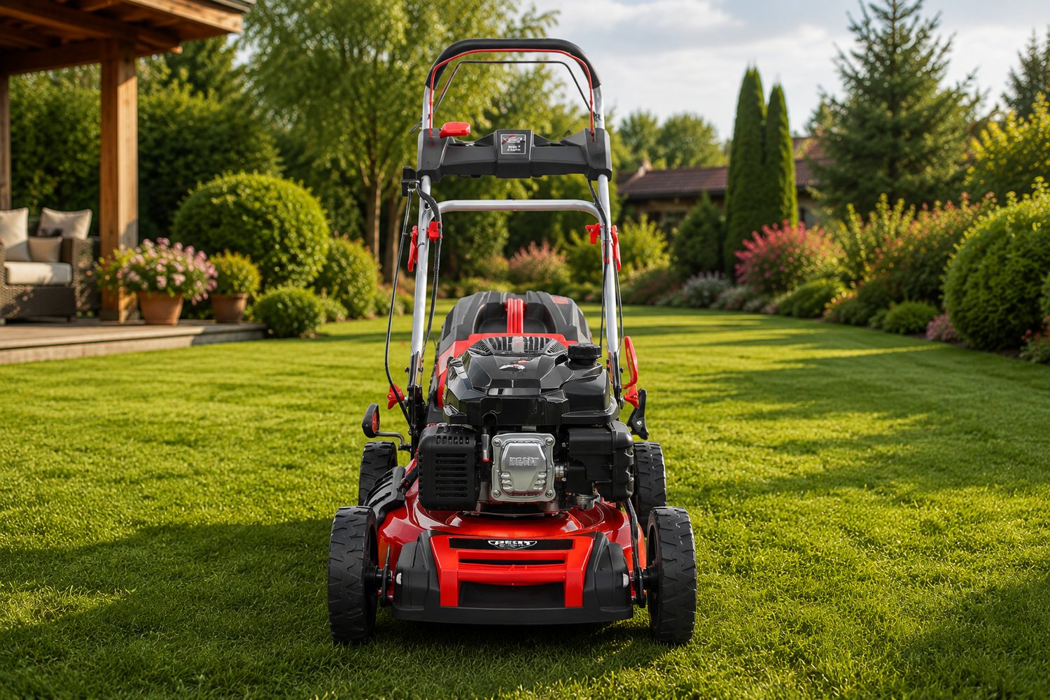 Koszenie trawnika