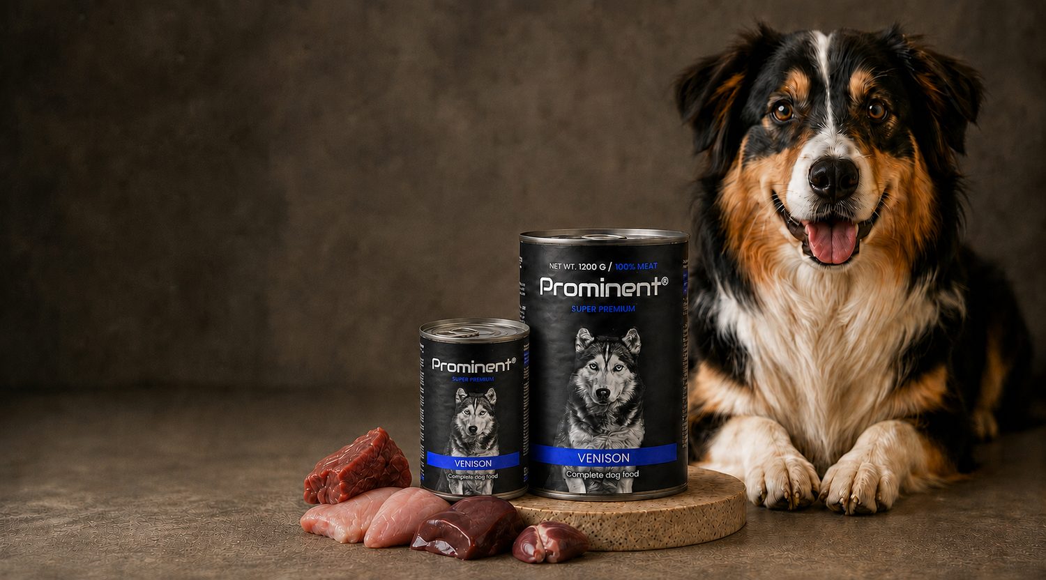 Prominent DOG VENISON 1200 g se psem