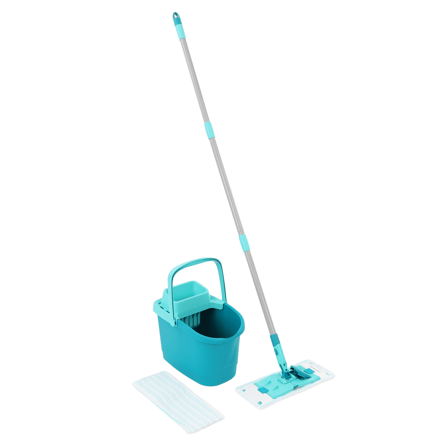 Mop PowerClean M, vědro se ždímacím nástavcem a náhrada micro duo