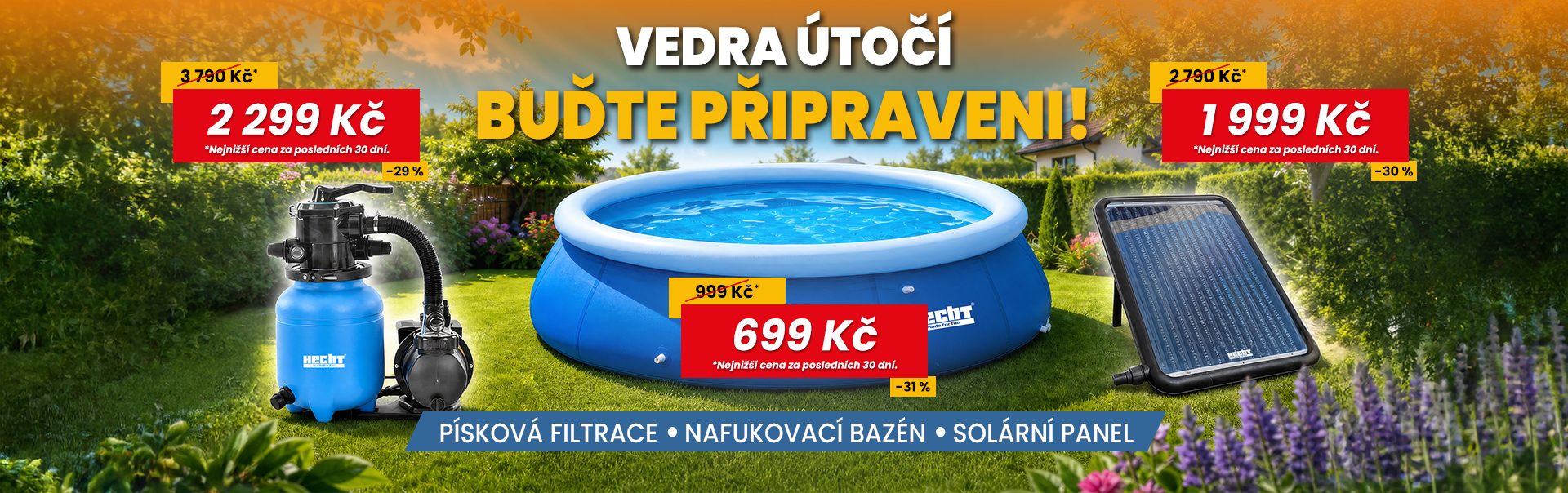 Koupání v akci