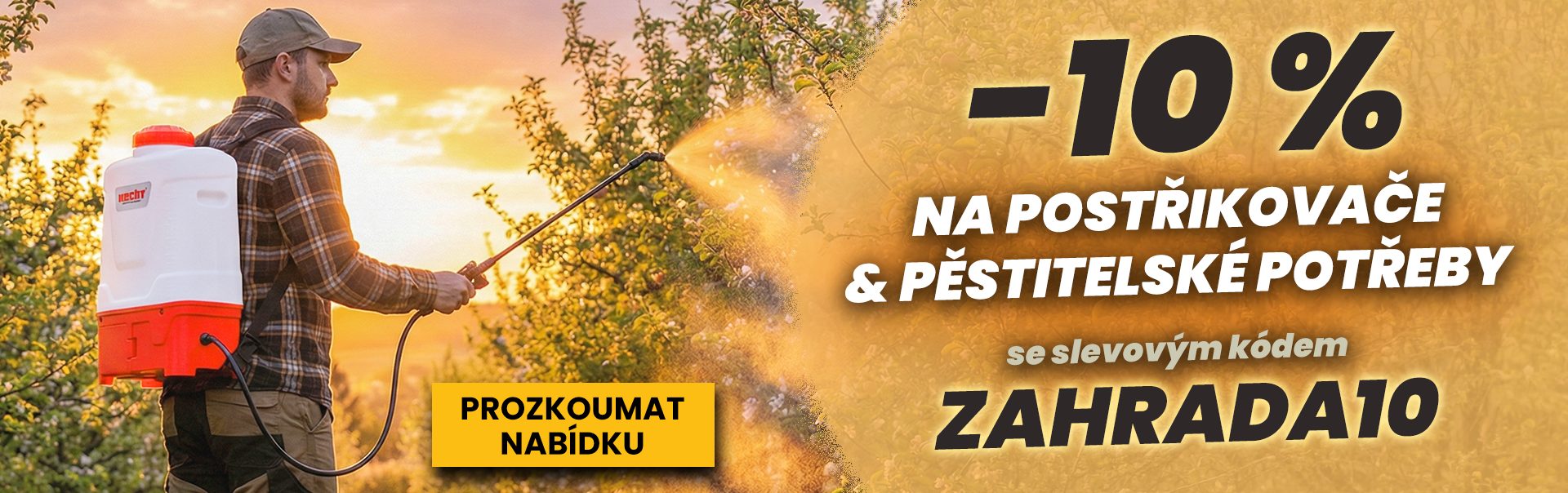 Slevový kód: ZAHRADA10
