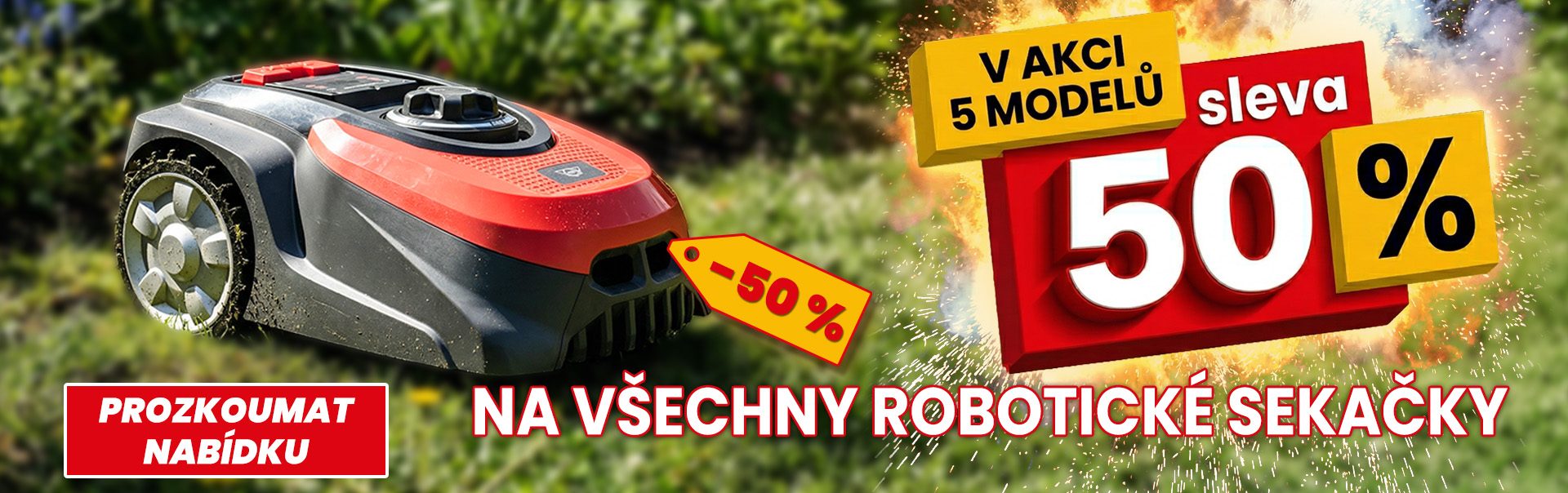 Robotické sekačky