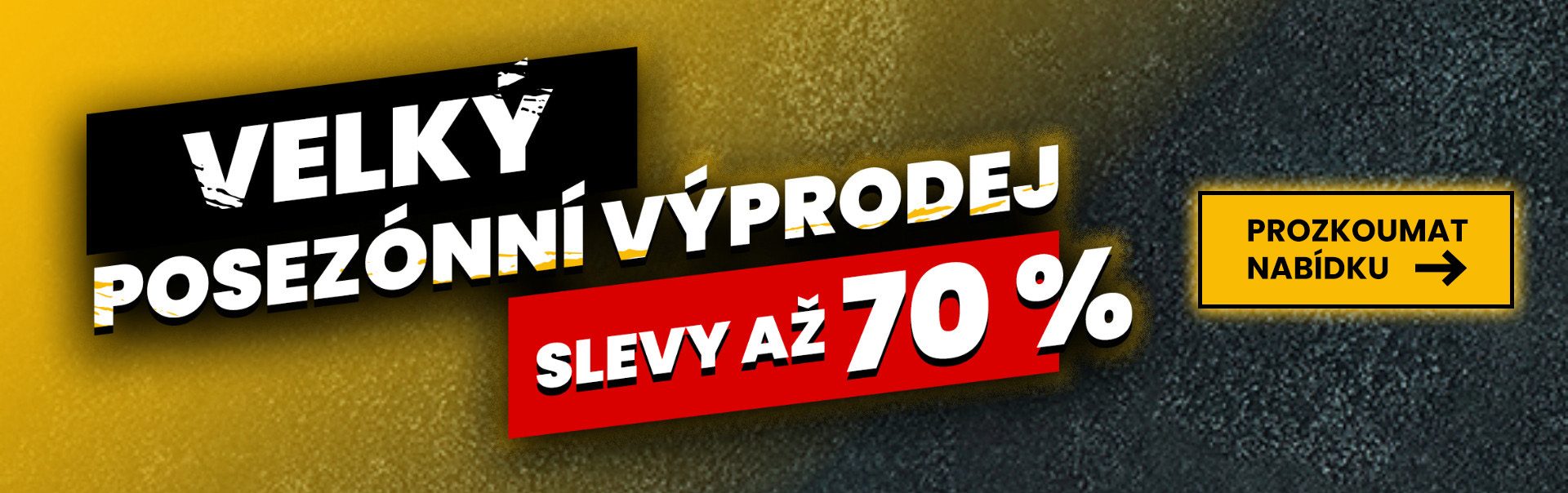 Velký pozezónní výprodej