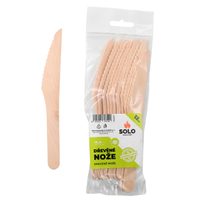 SOLO Nože dřevěné 16,5 cm / 12 ks