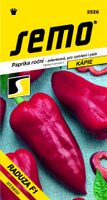 Paprika zel. sladká F1 - Raduza F1 rychl,pole pravá kápie 15s