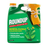 Roundup Fast / bez glyfosátu - 3 l rozprašovač EVERGREEN