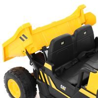 Akumulátorový náklaďák - CAT DUMPER YELLOW
