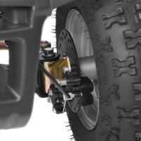 Akumulátorová čtyřkolka - HECHT 56100 RED