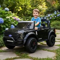 Dětské akumulátorové autíčko - FORD F450 BLACK