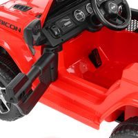 Akumulátorové autíčko - Jeep Wrangler Rubicon Red