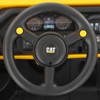 Akumulátorový náklaďák - CAT DUMPER YELLOW