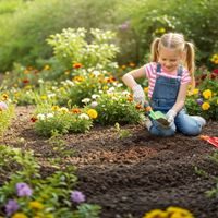 Set zahradního nářadí, barevné - HECHT 900411