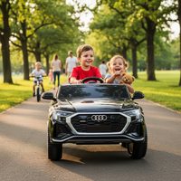 Akumulátorové autíčko - AUDI SQ8 BLACK