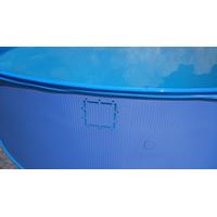 Detail přípravy pro uchycení na bazénu HECHT 3612 BLUESEA