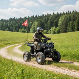 Akumulátorová čtyřkolka - HECHT 56150 ARMY