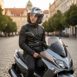 Přilba pro skútr a motocykl - HECHT 51627 S