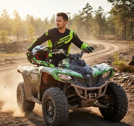 Přilba pro čtyřkolku a motocykl - HECHT 53915 L