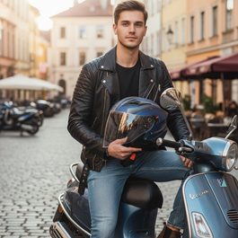 Přilba pro skútr a motocykl - HECHT 51627 S