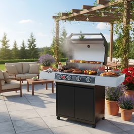 Plynový gril - HECHT ADELLE 4