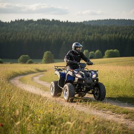 Akumulátorová čtyřkolka - HECHT 56150 ARMY