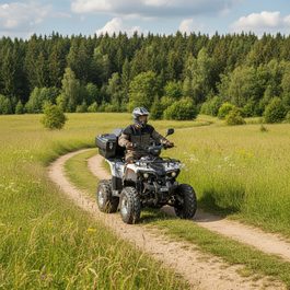 Akumulátorová čtyřkolka - HECHT 56155 ARMY