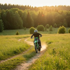 Benzínová motorka - HECHT 54557 ORANGE