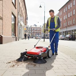 Ruční zametací stroj - HECHT 8065