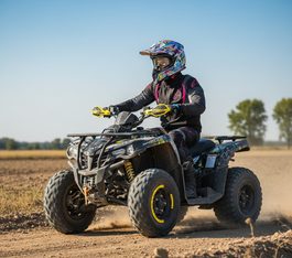 Přilba pro čtyřkolku a motocykl - HECHT 56915 M