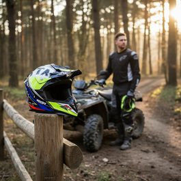 Přilba pro čtyřkolku a motocykl - HECHT 53915 L