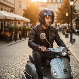 Přilba pro skútr a motocykl - HECHT 51627 S