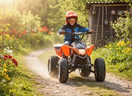 Benzínová motorka - HECHT 54557 ORANGE