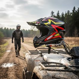 Přilba pro čtyřkolku a motocykl - HECHT 56915 M