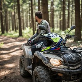 Přilba pro čtyřkolku a motocykl - HECHT 56915 M