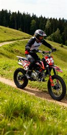 Benzínová motorka - HECHT 54557 ORANGE