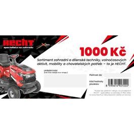 Dárkový poukaz v hodnotě 1000 Kč