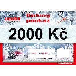 Dárkový poukaz v hodnotě 2000 Kč